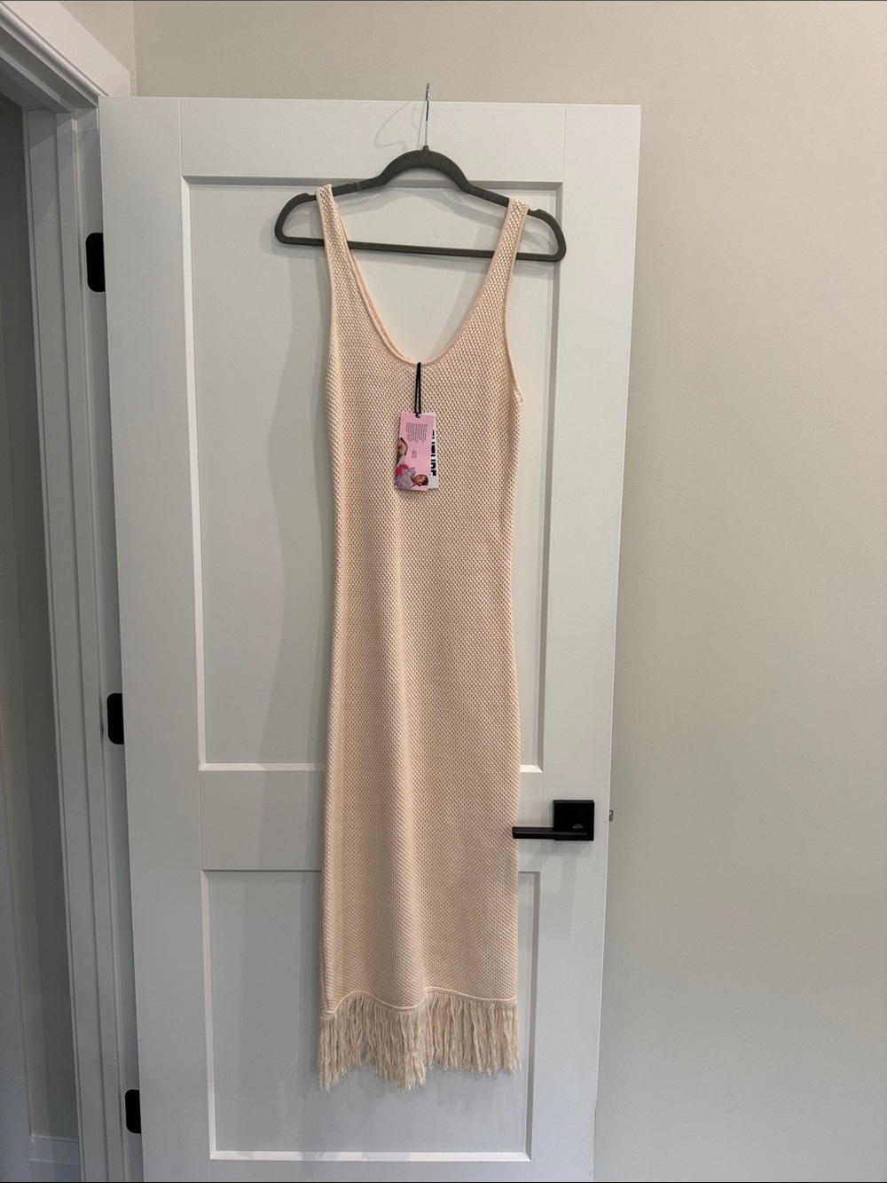 FUTURE COLLECTIVE ALANI NOELLE CROCHET FRINGE DRESS - NEW NWT - Medium - Picture 2 of 5